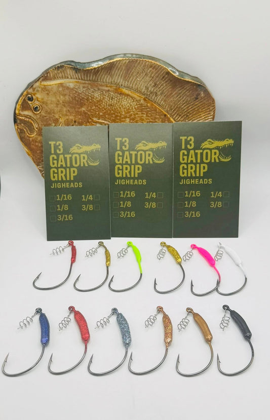 Gator Grip Weighted Hooks